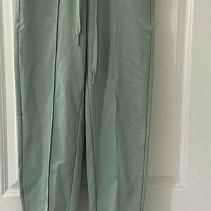 Light green Liquid Luxury Performance Lucas-carrot fit jogger pants